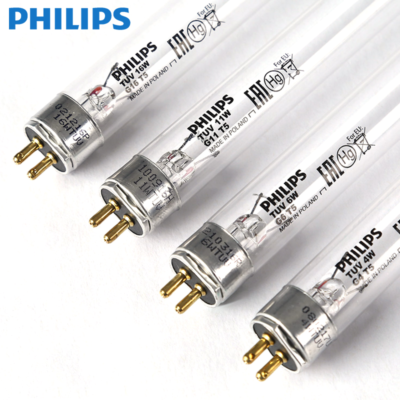 УФ-лампа Philips для дезинфекции, бактерицидная УФ-лампа для дезинфекции шкафа, Кварцевая УФ-лампа для дезинфекции