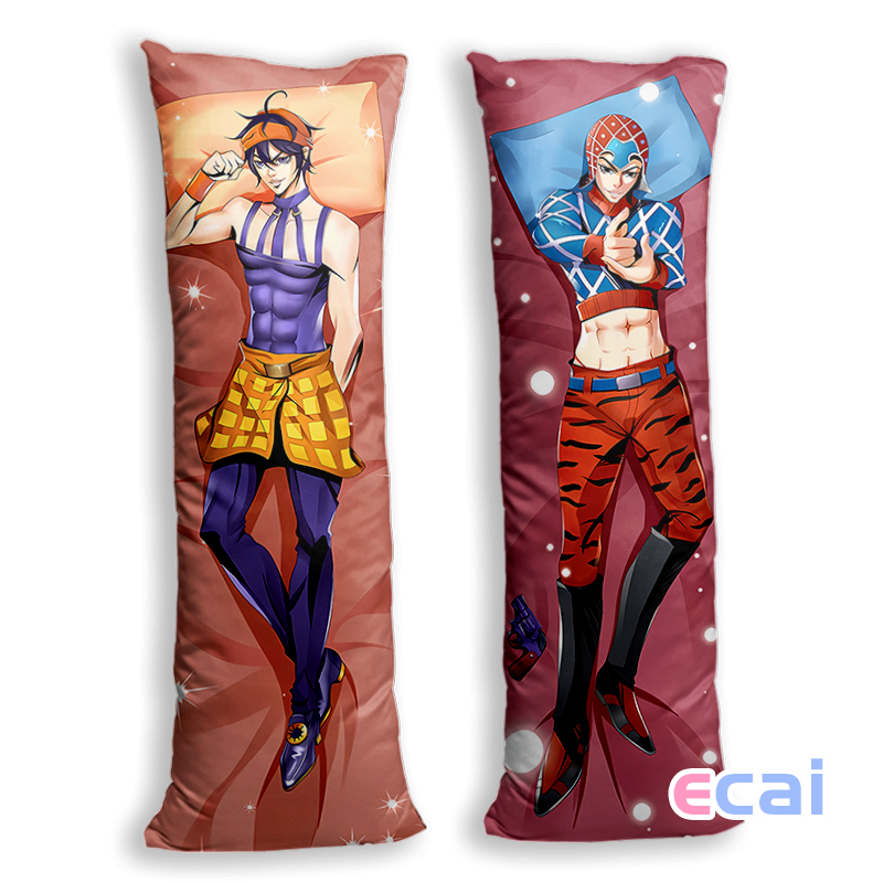 Male Characters JoJo's Bizarre Adventure Johnny Joestar Jotaro Kujo Noriaki Kakyoin Dio Brando Body Pillow Anime Dakimakura