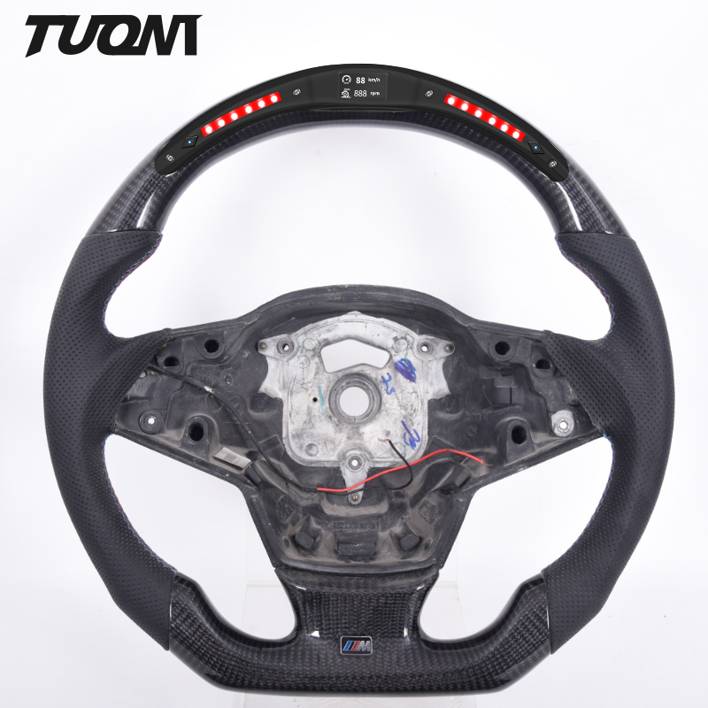 Светодиодный умный руль из углеродного волокна для Bmw F30 F35 F80 F15 F16 F25 M2 M3 M4