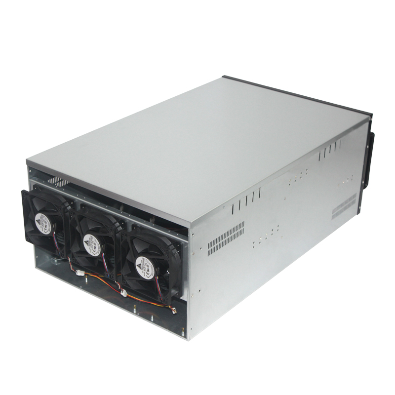 Поставка от производителя, высокий стандарт, новинка, 4U 8Gpu закрытый корпус для добывающей установки