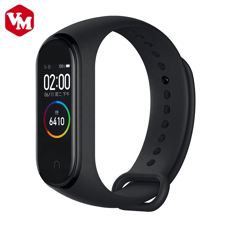 Оригинальный фитнес-браслет Xiaomi Miband 4 NFC Xiaomi Mi Band 4 NFC, цветной сенсорный экран AMOLED 0,95 дюйма, браслет Xiaomi 4 NFC