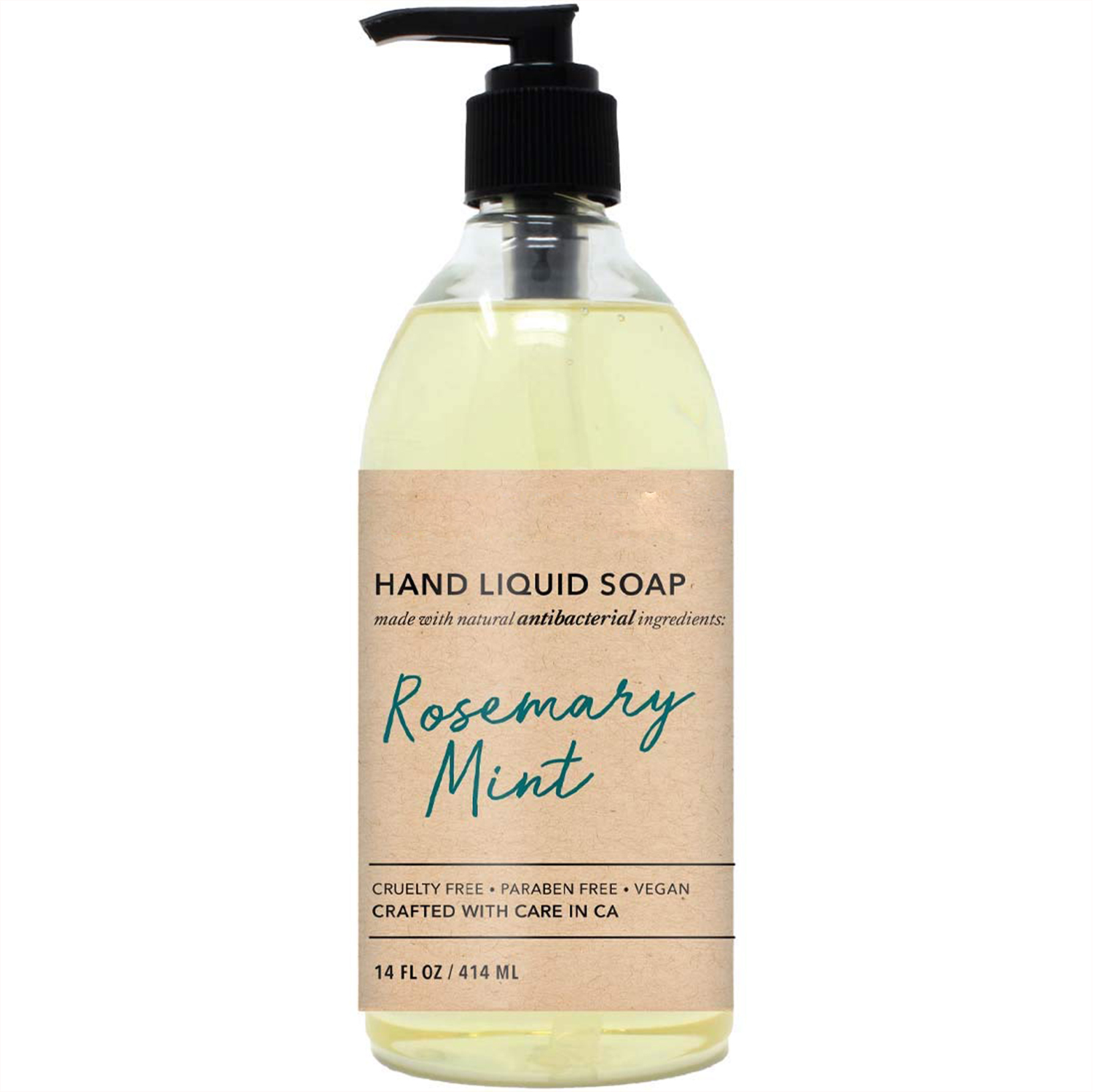 Custom Logo Vegan Natural Formula Sulfate free Gentle Cleaning Liquid Hand Wash Soap for All Skin Types