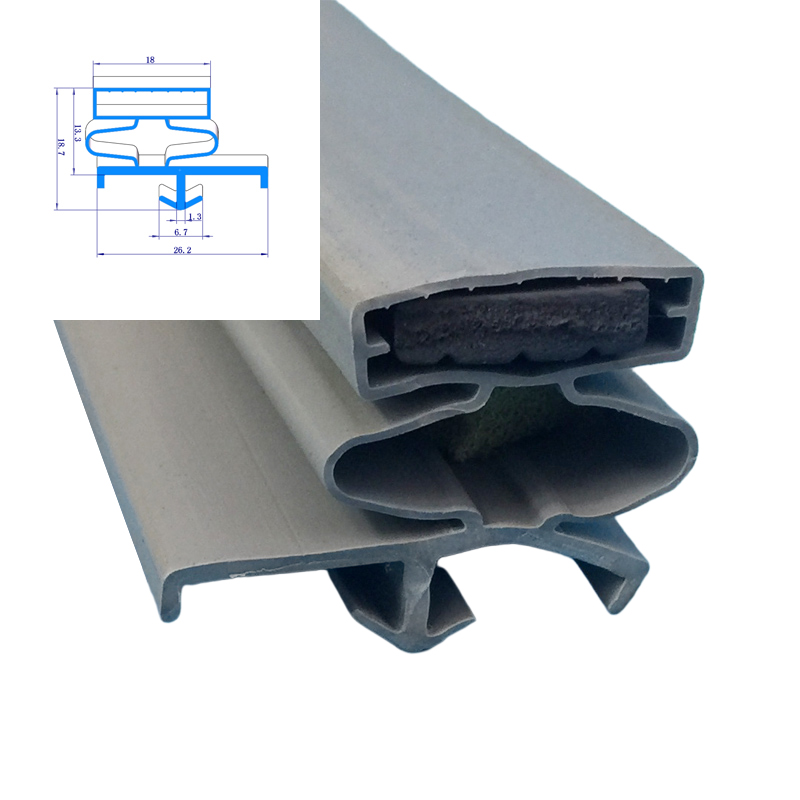 Flexible Good Price Commercial Household Rubber TPV Profile Gasket Fridge Door Seal