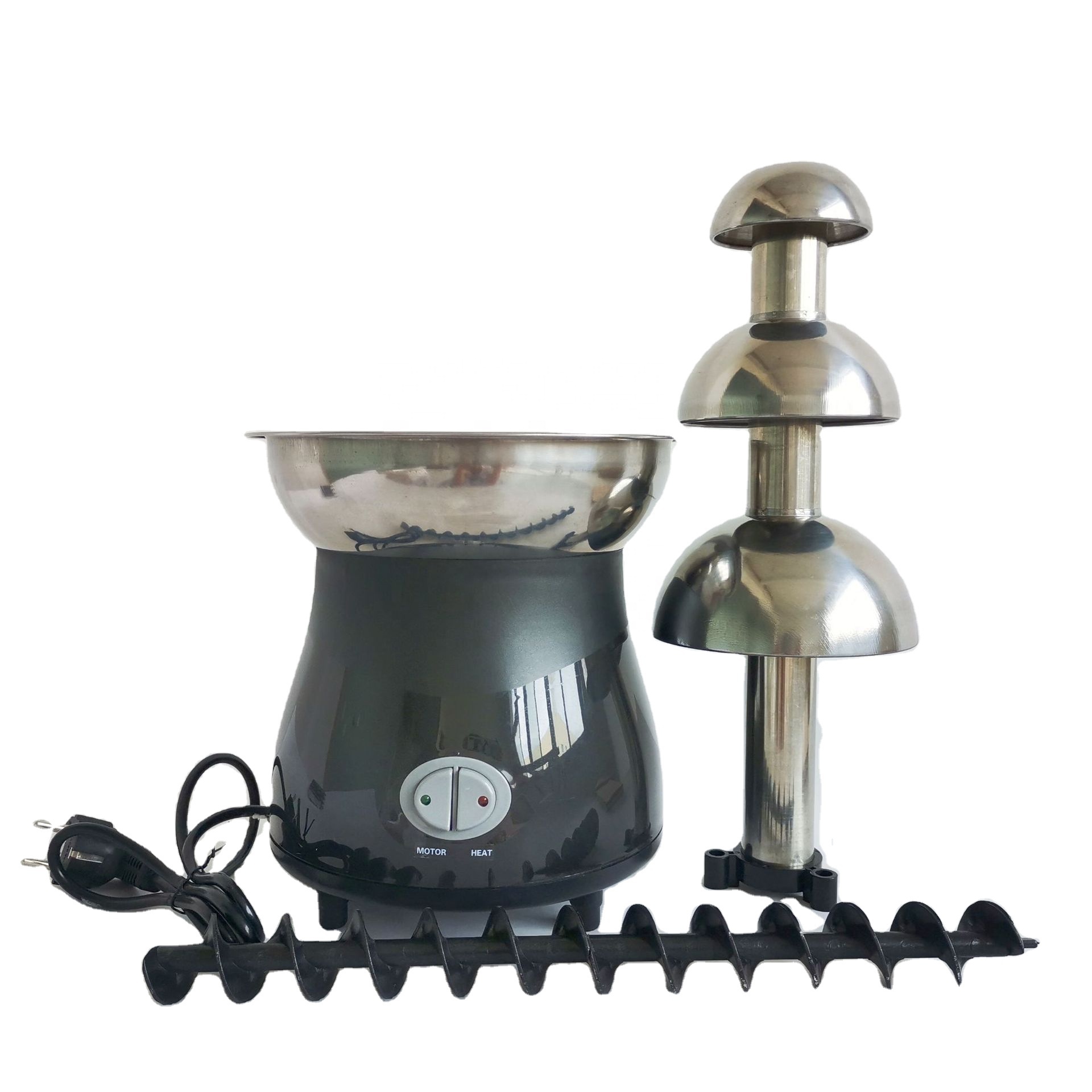 Wholesale Stainless Steel 3 Layers Commercial Chocolate Fondue Fountain For Wedding Events Decoration