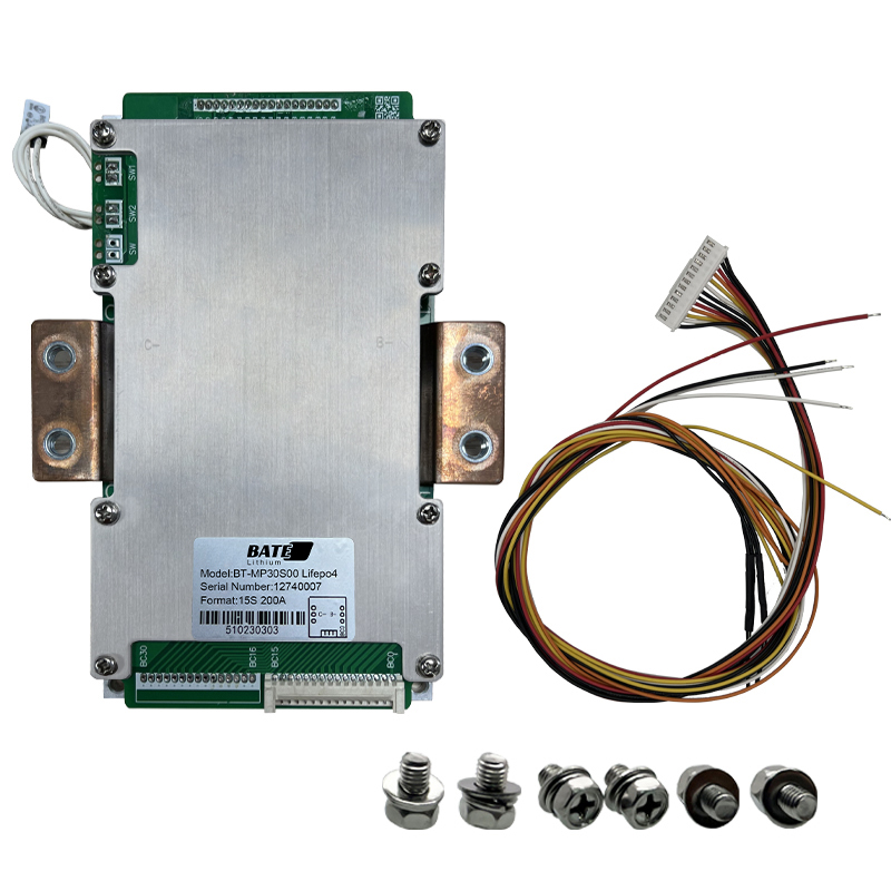 Smart BMS 15S 16S Battery Management System 50A 100A 150A 200A 300A BMS 24V 48V Lifepo4 BMS for lithium battery pack