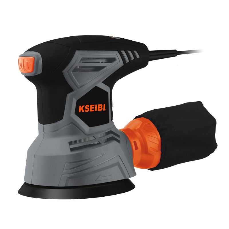 KSEIBI Professional Random Orbit Sander Electric Polishing Machine 125MM 300W