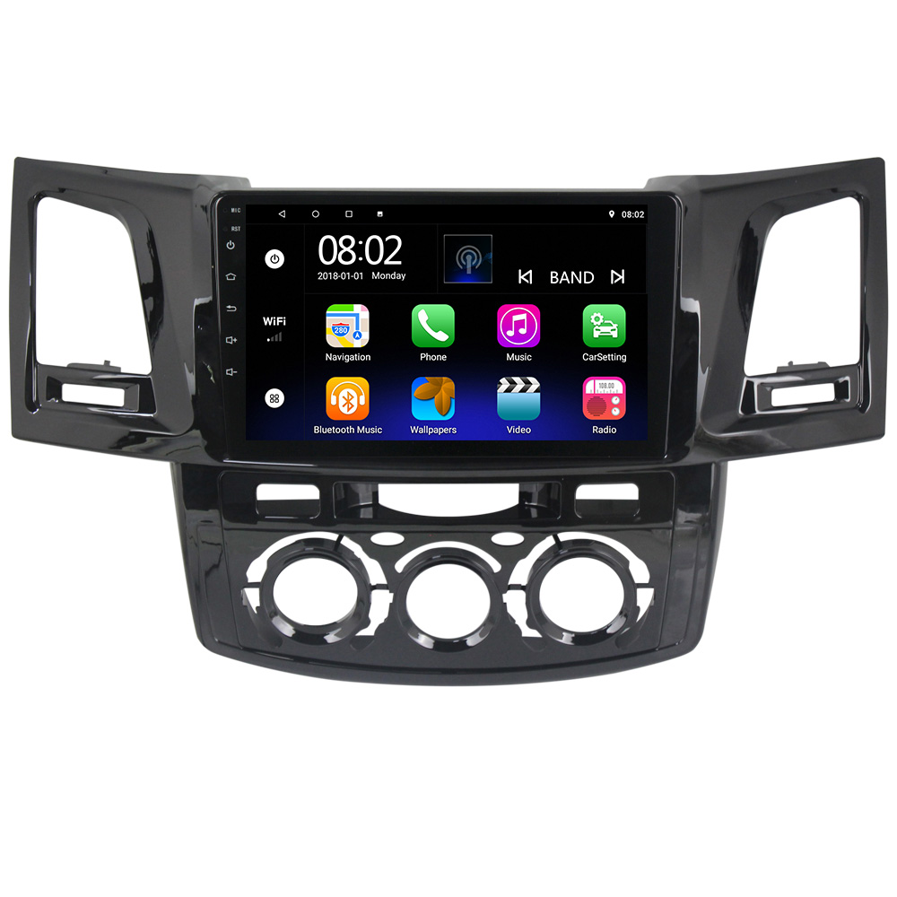 Android четырехъядерный автомобильный DVD-плеер для Toyota Fortuner AN50 AN60 HILUX Revo Vigo 2008-2014 видео GPS Авторадио Стерео