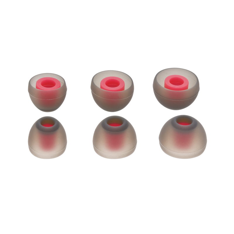 HZ-107 Factory Direct Sale LMS In Ear Silicone Ear Tips Eartip /Plugs/bud For Earphone /Headset