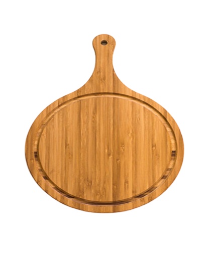 Multi-Functional and Decorative Handmade Bamboo Cutting Board for Bread and Cheese Using