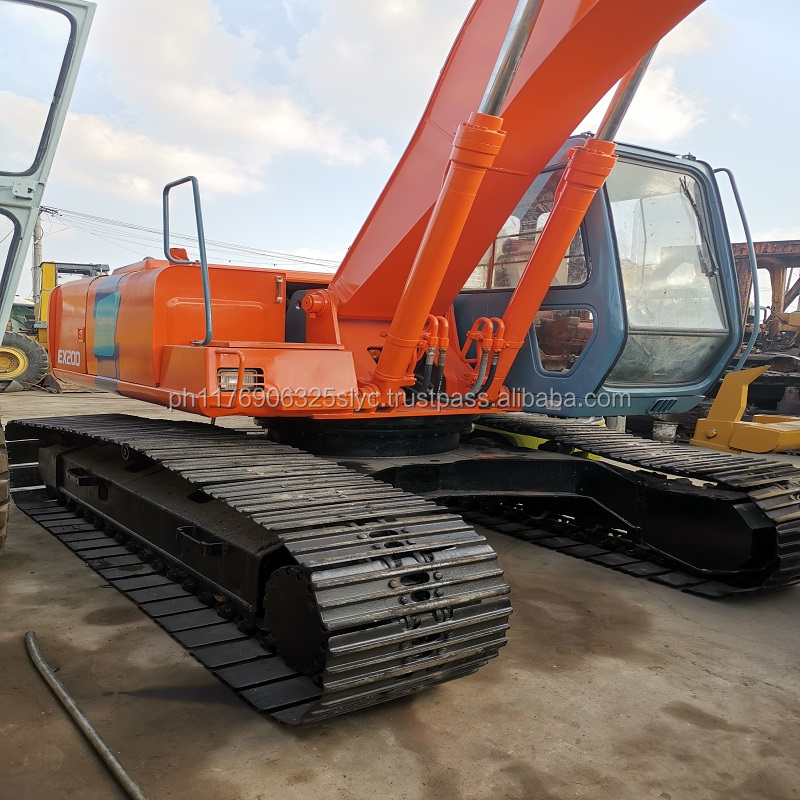Б/у экскаватор Hitachi EX200 для продажи в Шанхае, Китай