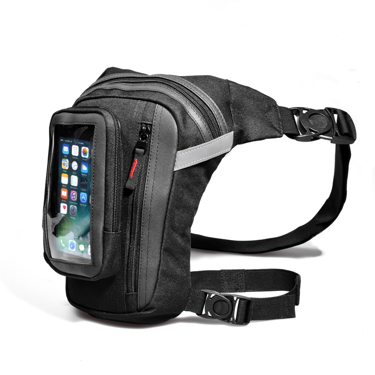 Fashion Motorcycle Portable Sport Leg Bag, Belt Bag Waist Bag , motorcycle bags For Hiking Riding Outdoor