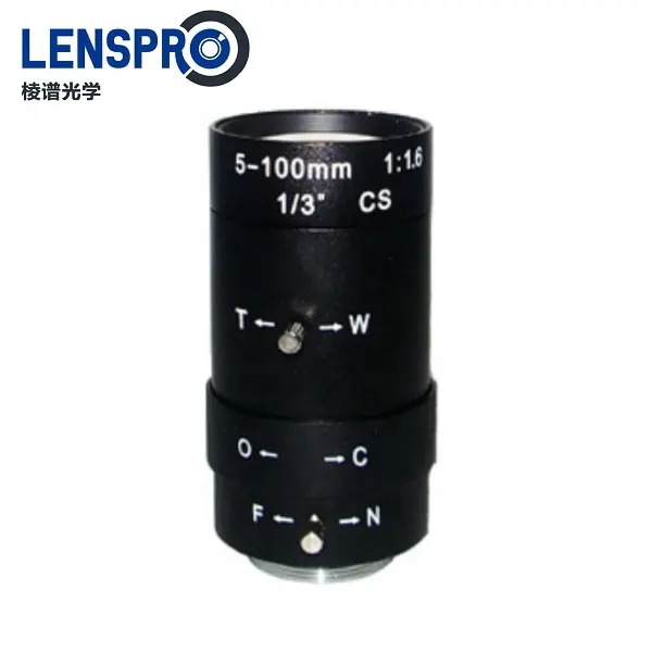 5-100mm 20X Zoom 1/3" format Varifocal Manual iris CCTV Camera Lens for USB Camera
