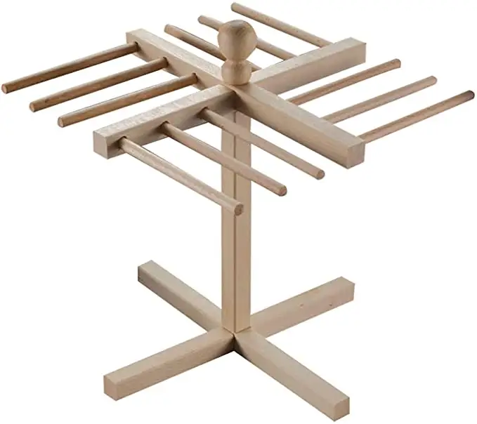 Italian Pasta Drying Rack Beech Wood Construction Holds 1lb of Pasta drying rack spaghetti pasta dryer rack
