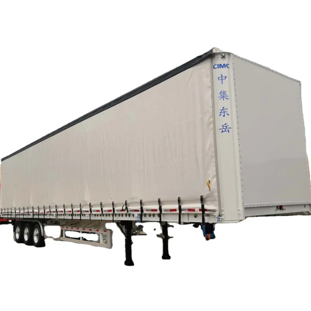 53ft dry van semi trailer semi truck 2 axle usa