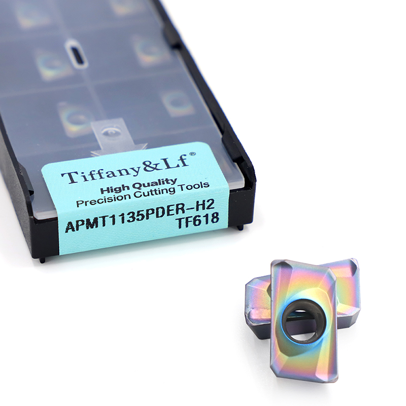 Deskar APMT1135PDER-H2 TF618 APMT 1135 APMT1135 ЧПУ токарно-винторезный станок Инструменты для резки лезвия карбида цвет APMT1135PDER фрезерные пластины