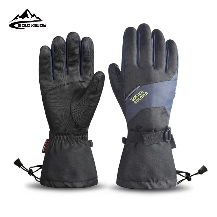 GOLOVEJOY SK05 2021 New Arrival Windproof Outdoor Sports Cycling Hiking Winter Velvet Warm Snowboard Waterproof Skiing Gloves