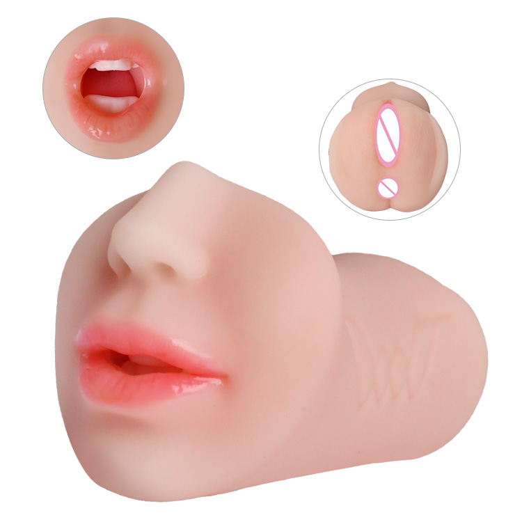 Wholesale oral artificial man pussy pocket masturbation cup vaginal sex toys male masturbator