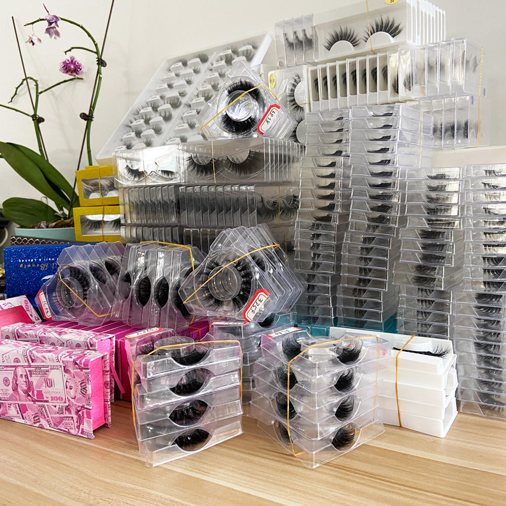 Wholesale Eyelashes 3D Faux Mink Lashes Private Label Faux Mink Eyelashes from Vendor