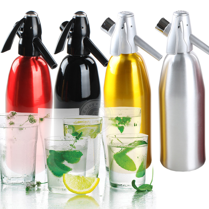 Ручная работа, 1 литр, алюминиевый аперол Spritz газировочный аппарат, сифон для газировки