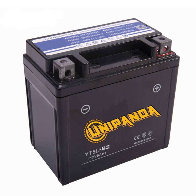 KTD YT5Y-BS горячий продовольственный 12V мотоциклетный сухозарядный аккумулятор