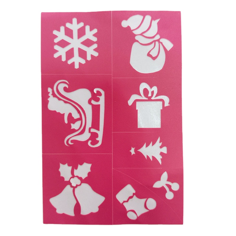 Face Stencils Face Body Painting reusable Stencil