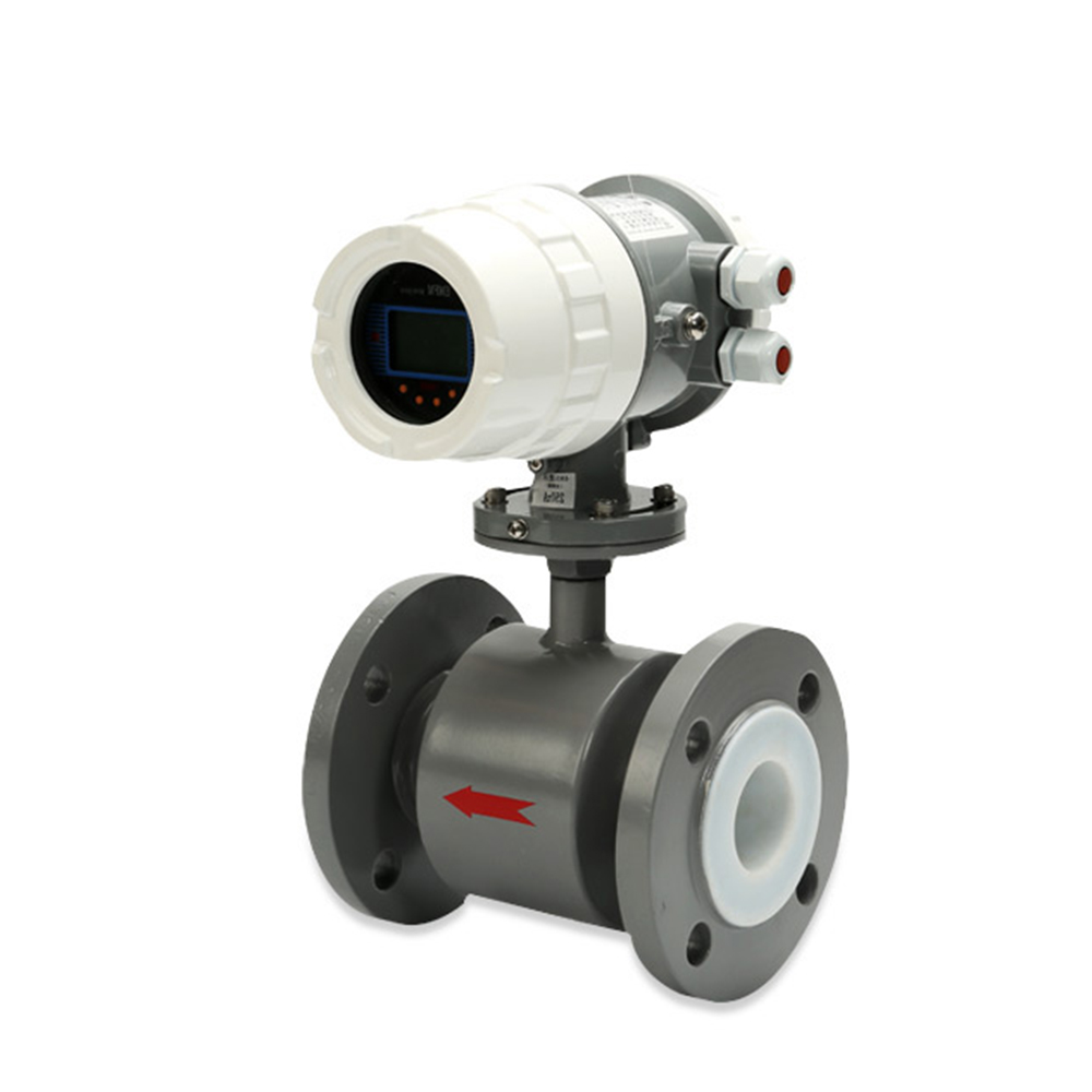 HCCK 4-20ma Rs485 цифровой водный электромагнитный расходомер магнитный расходомер со светодиодным дисплеем