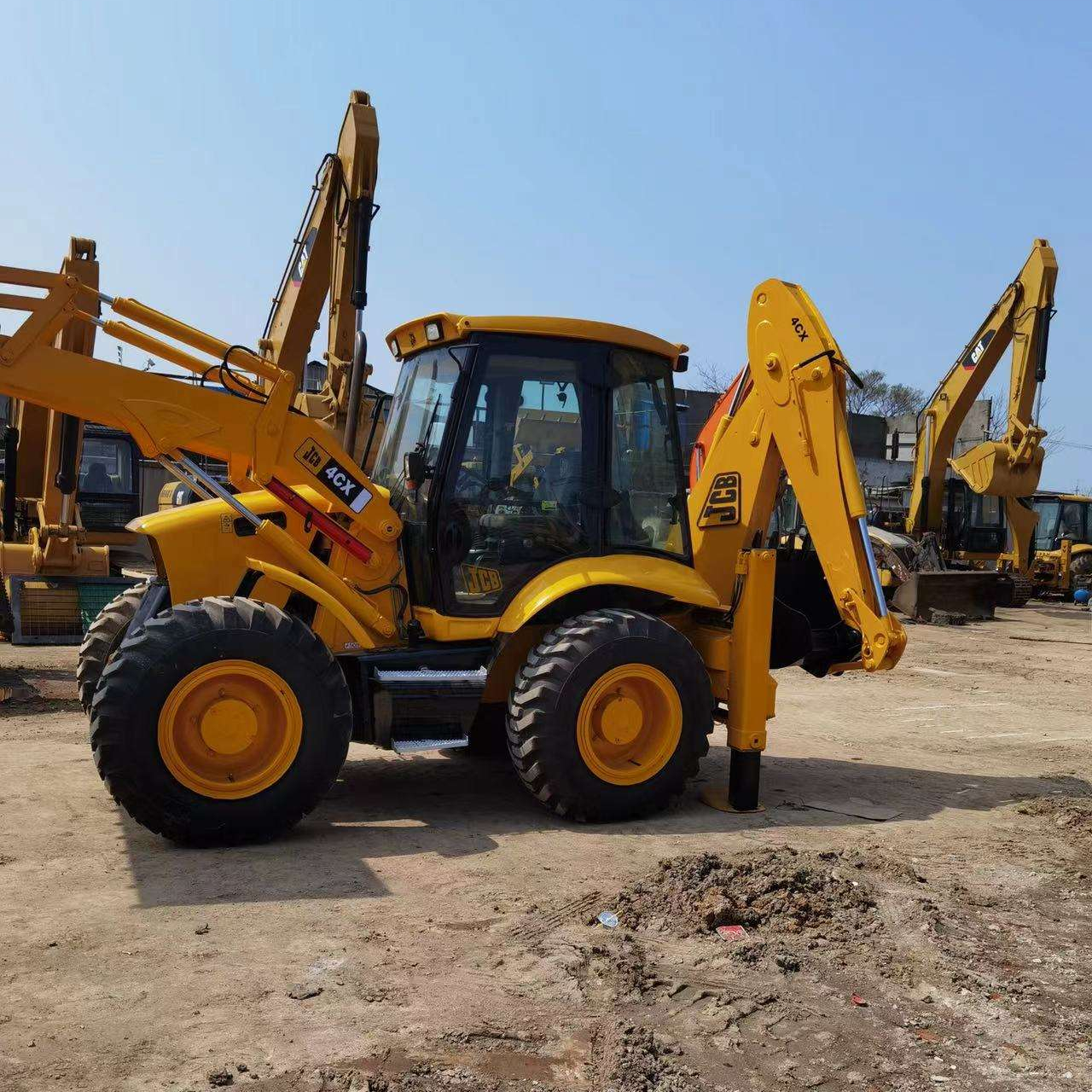 Caterpillar top-quality JCB4XC usedJCB4XC used large wheel backhoe loaders construction engineering Factory direct sales