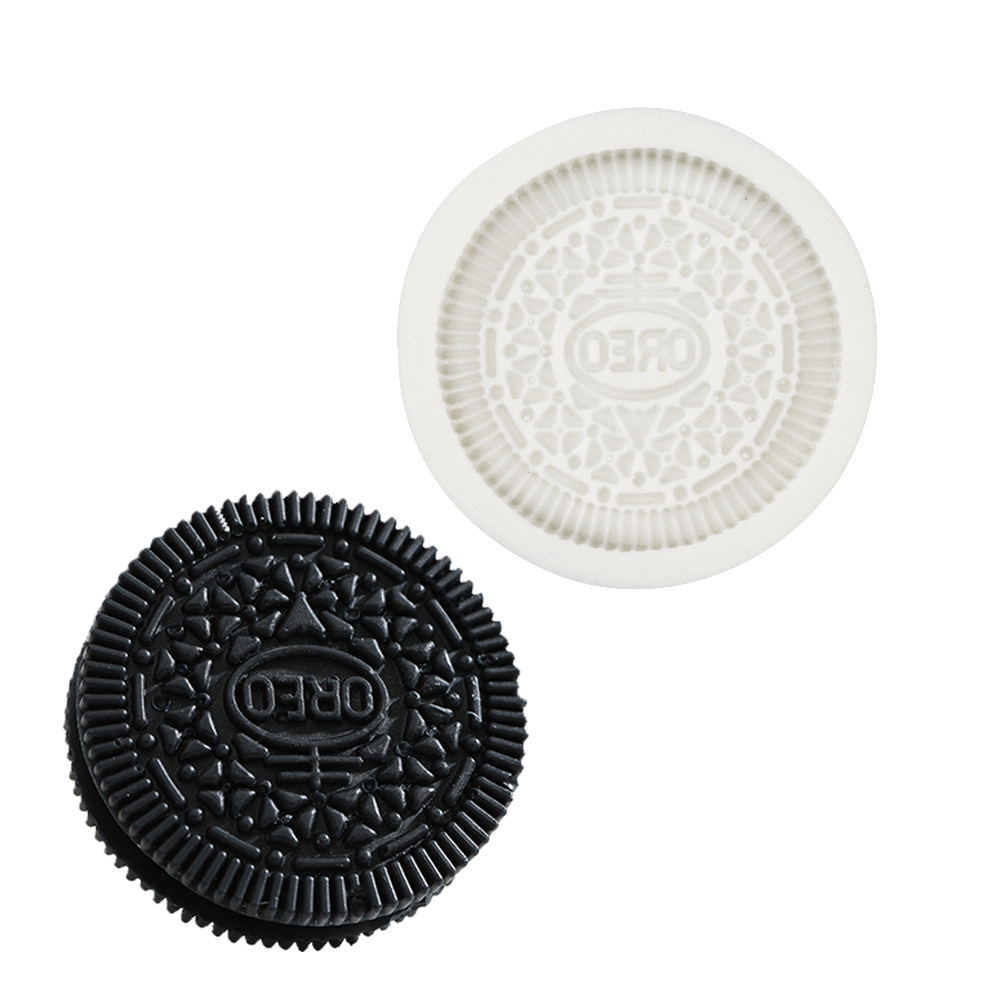Круглая форма oreo для печенья и шоколада, силиконовая форма для выпечки шоколада, торта, желе, пудинга, мыло ручной работы, форма для свечи