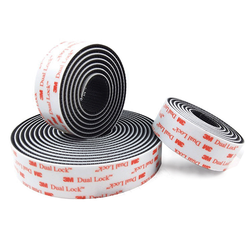 3M SJ3550 Dual Lock ,black marshroom with white adhesive, individual package: 1 in x 1M x 5roll/bag
