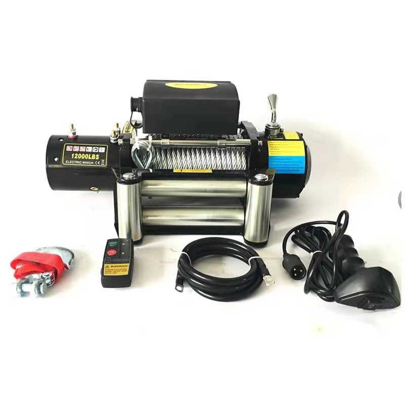 12V Wireless Steel Cable 12000LBS, 5454KGS Electric Winch ATV 4WD 4x4 Boat Truck