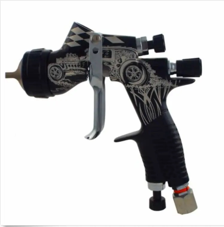 Spray gun TEKNA Copper Gravity Feed Paint Gun 600ml cup 1.3mm tip te20 gti pro made in UK