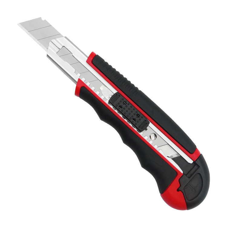 18mm Snap-off Blade ABS Handle Knife Auto Laod Blade office cutter metal