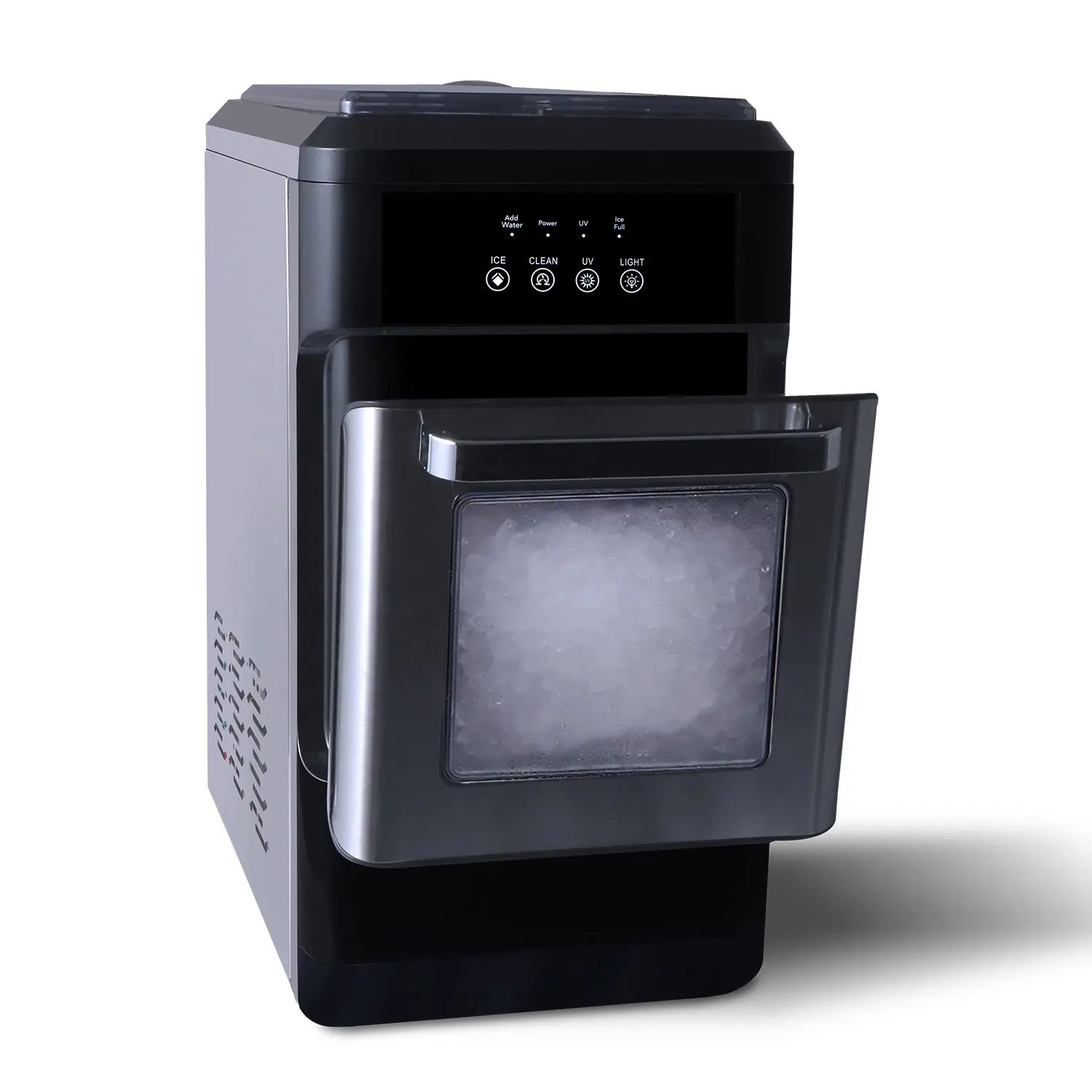 Hicon new design ice maker automatic nugget ice maker countertop home 110 - 240V CE,CB,ETL,ROHS