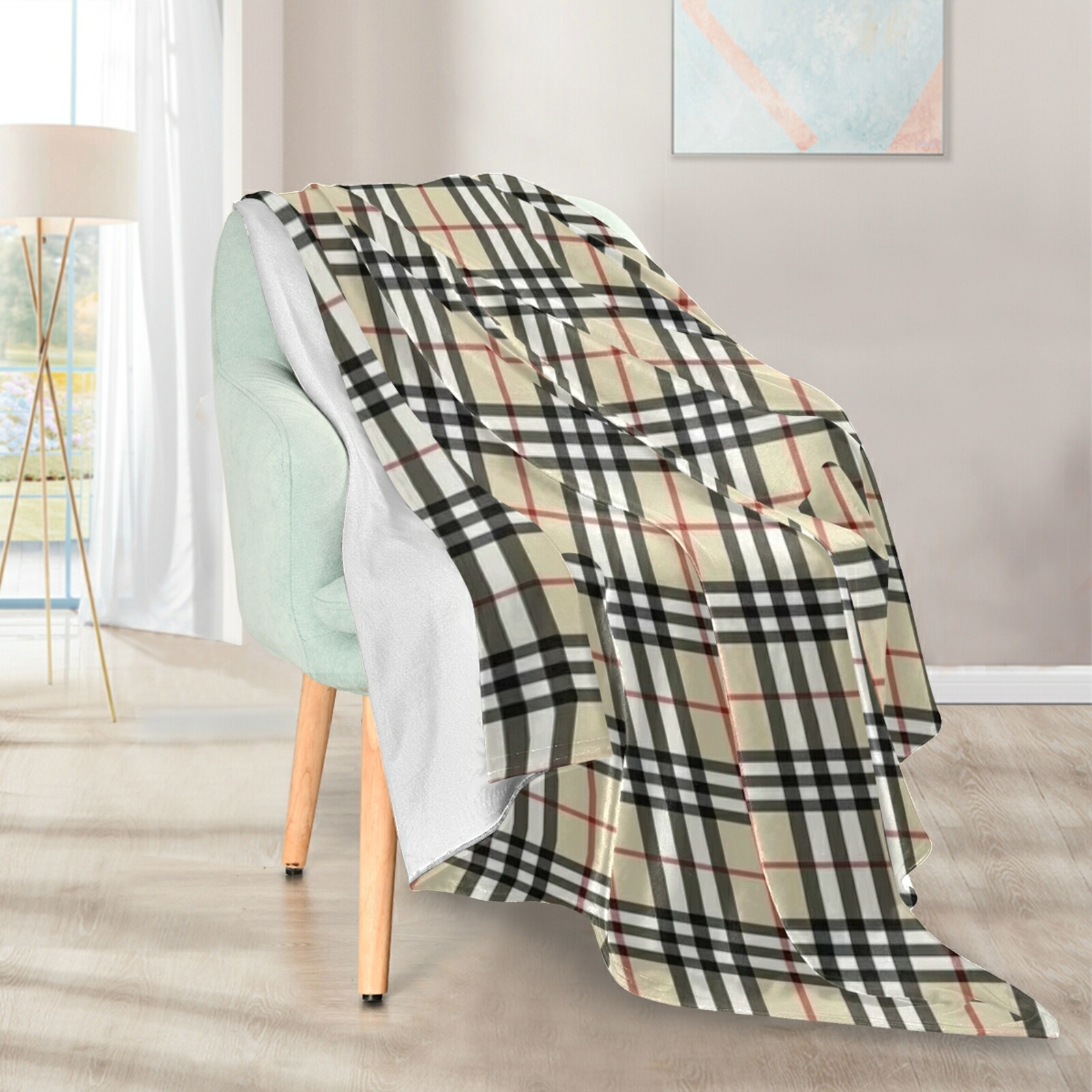 Luxury Microfiber Bed Lightweight Super Soft Cozy Designer Throw Blanket With Custom Print