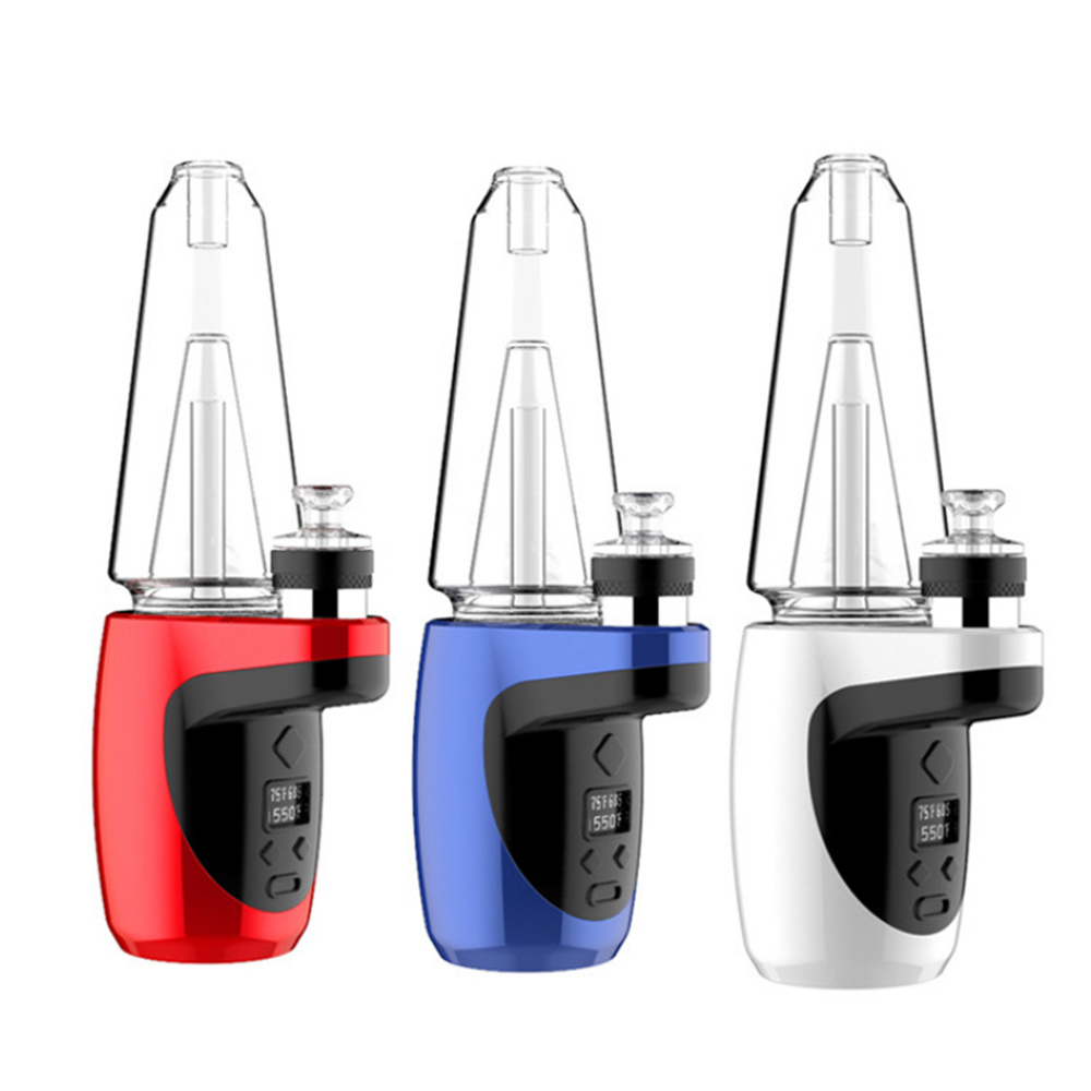 Amazon best selling electric dab rig for concentrate erig portable preheat glass wax dab rig 3 temperature settings