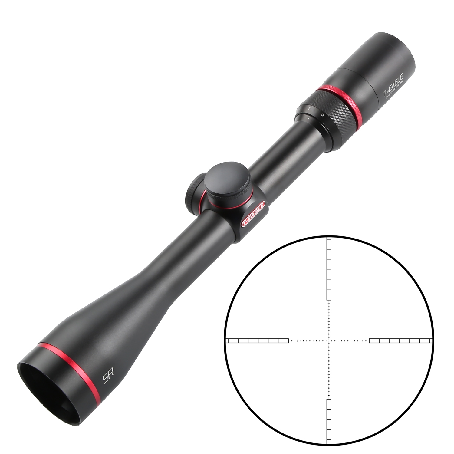 Прямая поставка с фабрики, T-EAGLE SR 3-9X40 WA Воздушный пистолет охотничий прицел уникальный дизайн pcp airsoft оптический прицел