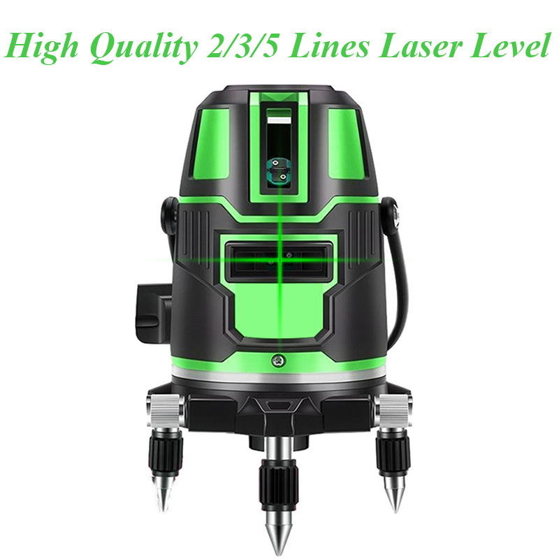 For Indoor And Outdoor Measurement Super Strong Green Light 360 Degree Horizontal And Vertical Cross Auto-leveling Laser Level