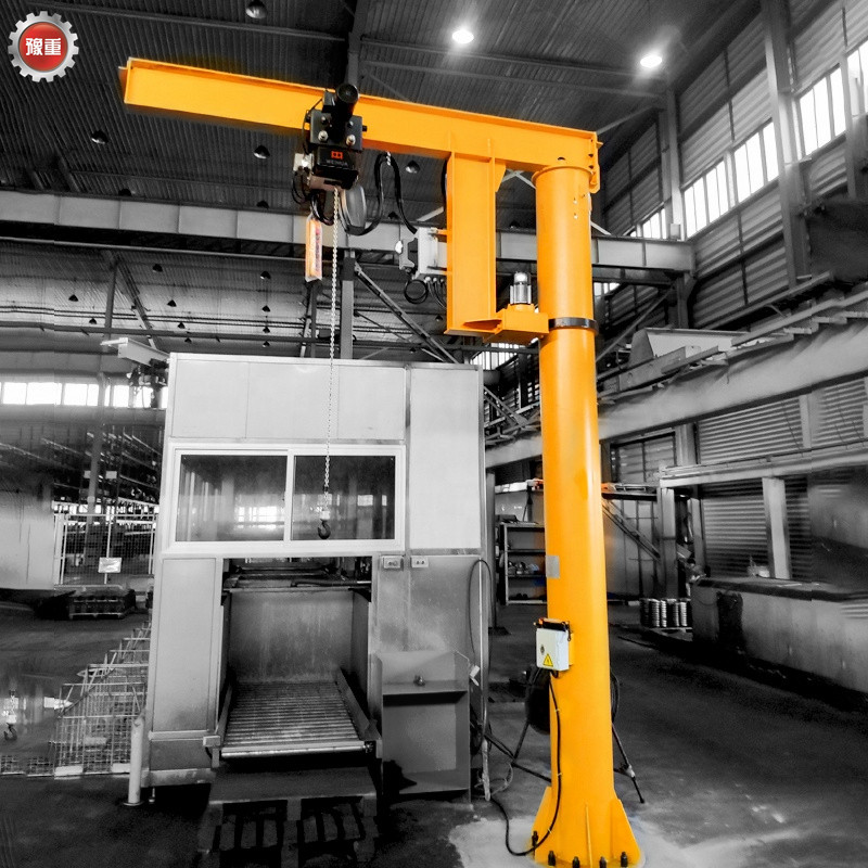 Light duty Mounted jib crane workshop widely use jib hoist crane 1ton 2ton 3ton