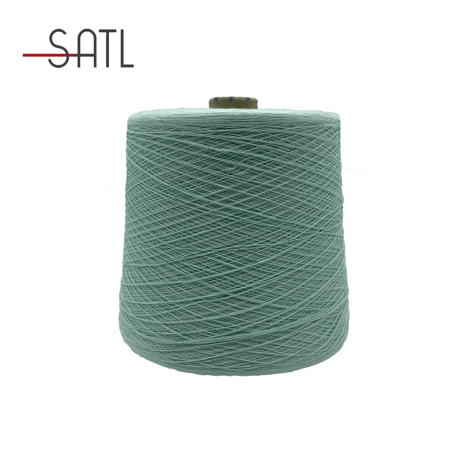 Low Price 55%Revisco Viscose 30%BCI Cotton 15%SeaCell Lyocell Recycled Textile Yarn 2/40nm