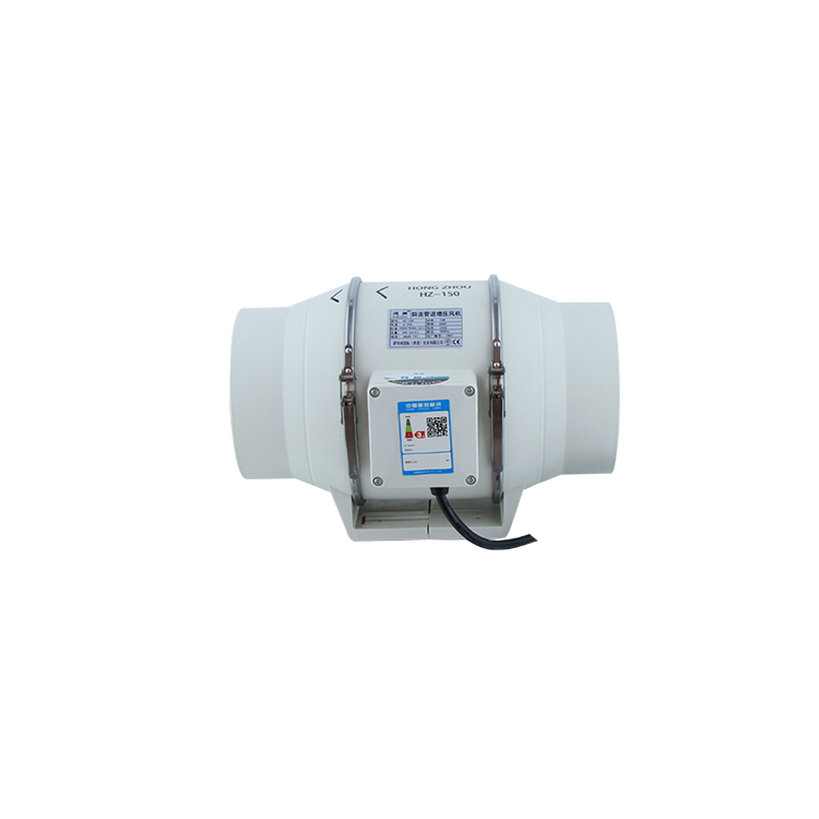 HZ-150 Industrial Centrifugal Dc Fan Blower 6 Inch Duct Fan With Remote Control