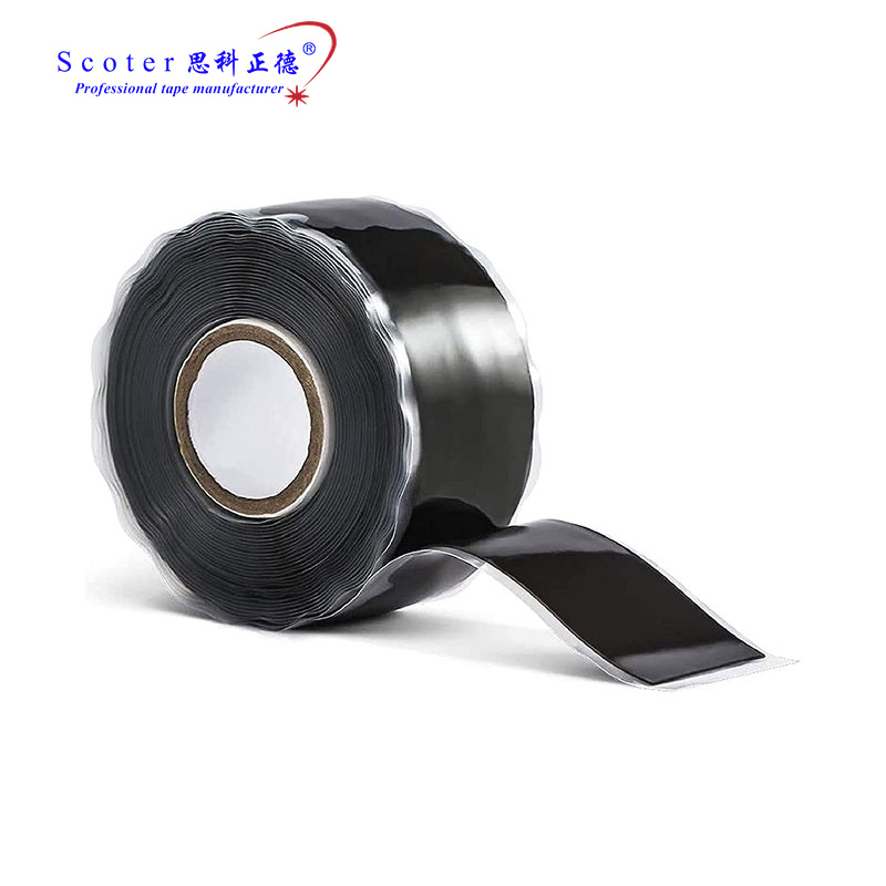 Silikon bonding high temperature 260C electrical 33kv insulation self melt tape silicone fusing tape