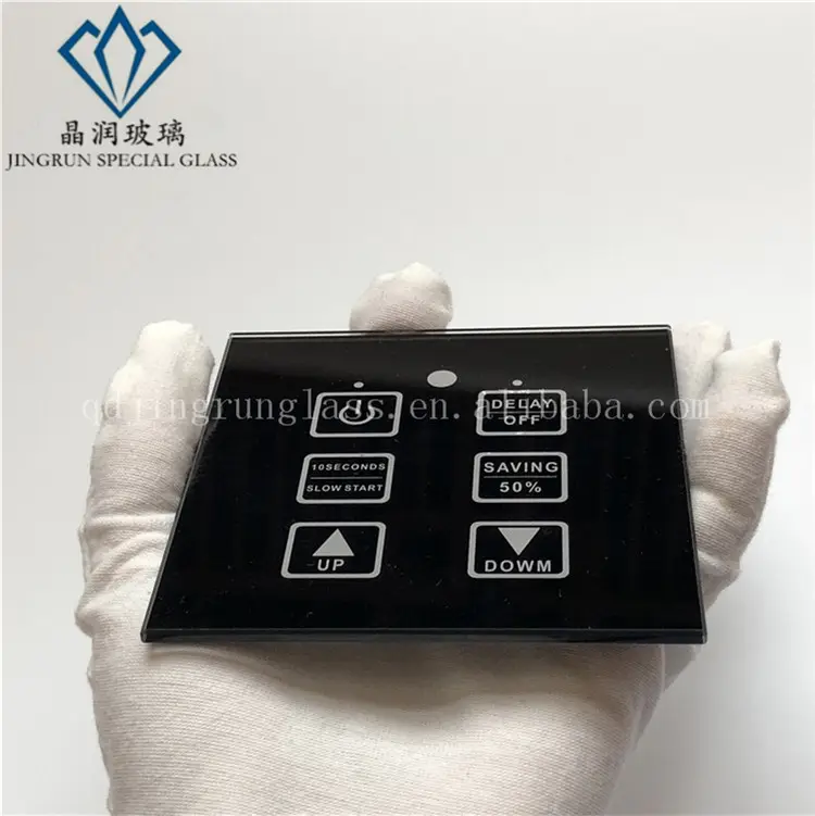 Silk screen printing glass tv lcd tempered glass With The Best Quality