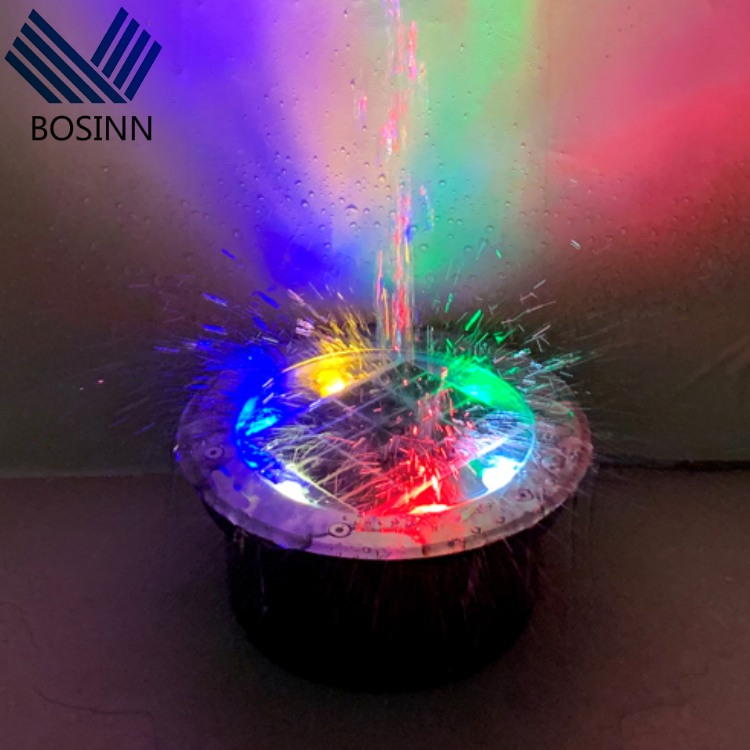 Солнечный светодиодный подземный свет RGB наружный внутренний двор сад путь ландшафтное освещение лужайка похороненная лампа