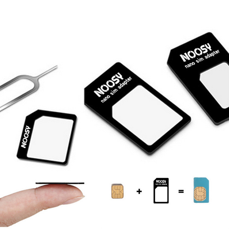 Универсальный Самый дешевый держатель SIM-карты с 3 адаптерами и 1 штифтом