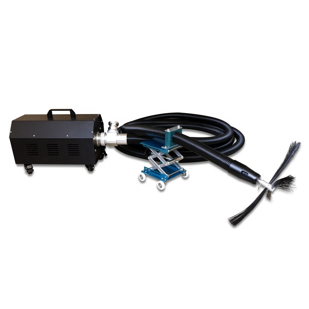 Industrial Use Vacuum Cleaning AC Rotobrush Flexible Shaft Duct Cleaning Machine