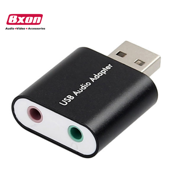 HS100B High Chip USB 2.0 7.1 Channel 3D Virtual Audio Sound Card Adapter for laptop