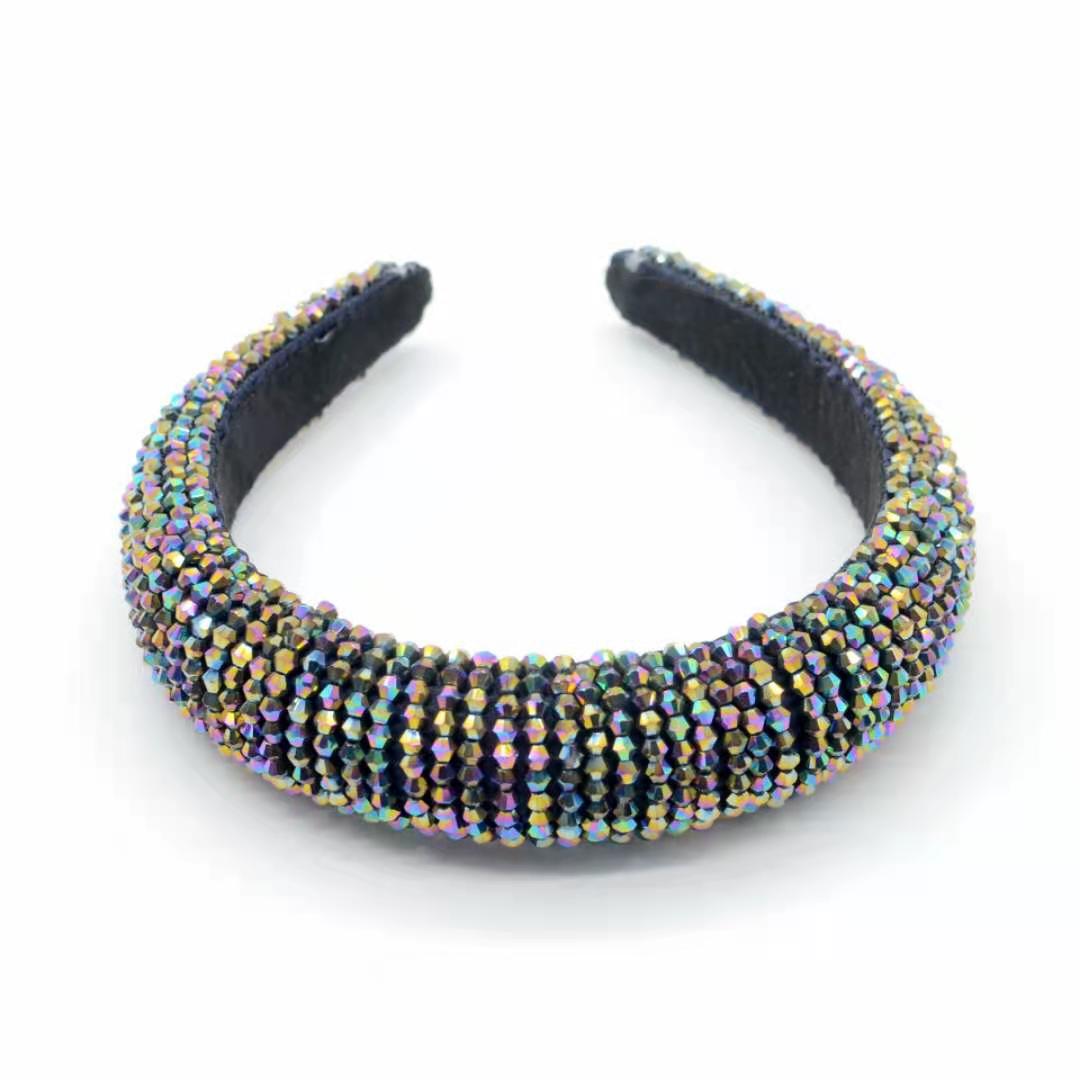 Luxury Bling Crystal Rhinestone Headbands for Women girls baroque style fashion hair band accessories