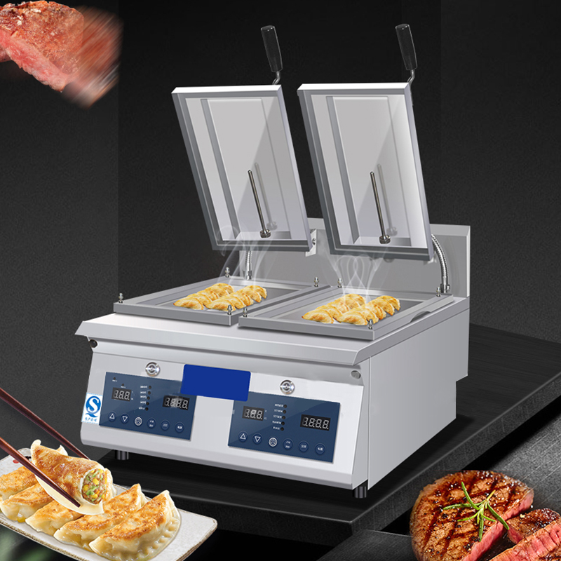 Chefmax устройство для изготовления пельменей быстрого питания, электрическая промышленная фритюрница, автоматическая машина для жарки Пельменей