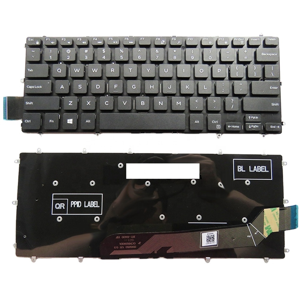 Laptop English Replacement keyboard for DELL NSPIRON 13-5368 US