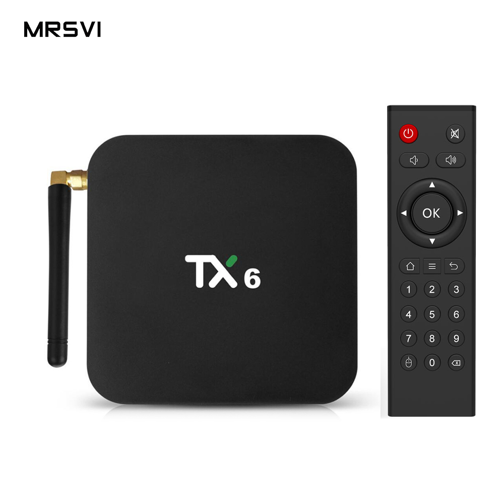Новинка TX6 Allwinner H616 Android 9,0 двухдиапазонный Wifi Iptv Smart Android Tv Box 4K Tx6
